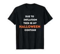 Debido a la inflación, Este es mi Divertido Disfraz de Halloween Camiseta