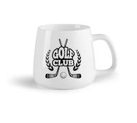 DEBINGY Bicchieri in ceramica per la casa Citazioni sul golf Golf Club （14oz/400ml） Il regalo ideale per la colazione, matrimoni, compleanni, regali per donne, festa del papà, mamma, ragazze, ragazzi