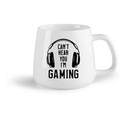 DEBINGY Frutta in ceramica Tazza - Ceramica Citazioni sui videogiochi Non ti sento, sto giocando. La vita del giocatore （14oz/400ml） per casa e ufficio