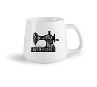 DEBINGY Frutta in ceramica Tazza - Ceramica Cucito Lei lavora con le sue mani Stanza da disegno Studio Versetto della Bibbia cristiana （14oz/400ml） Bar o regalo