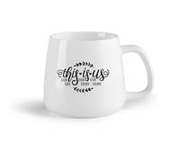 DEBINGY Frutta in ceramica Tazza da tè Citazioni sul tarassaco, citazioni ispiratrici, citazioni sui fiori, citazioni sulla vita （14oz/400ml） per uomo e donna