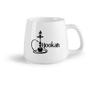 DEBINGY Frutta in ceramica Tazza da tè in ceramica Narghilè Arabo Shisha Sigaretta Vapore Tabacco Fumo Semplice （14oz/400ml） Regalo per uomo o donna