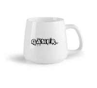 DEBINGY Frutta in ceramica Tazza da tè latte in porcellana Lettere personali per Game Boy Gamer Game Room （14oz/400ml） per bevande calde, latte macchiato, cappuccino