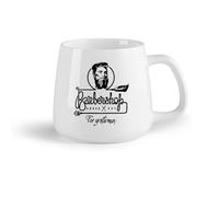 DEBINGY Frutta in ceramica Tazza da tè Negozio di barbiere d'arte, parrucchiere per gentiluomini, arredamento per negozi （14oz/400ml） Ristorante, ufficio