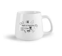 DEBINGY Frutta in ceramica Tazza da tè o caffè originale Calcolatrice per la scuola che pensa in modo fantastico alla matematica （14oz/400ml） Bar o regalo