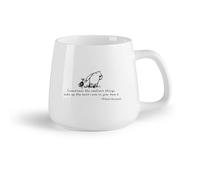 DEBINGY Frutta in ceramica Tazza da tè o caffè originale Citazioni dei cartoni animati Orso Amici Animali Ragazza （14oz/400ml） Regalo per uomo o donna