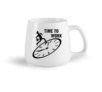 DEBINGY Frutta in ceramica Tazza in ceramica Motivazione sul posto di lavoro Sala riunioni Orario di lavoro Lavoro di squadra （14oz/400ml） per casa o lavoro