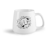 DEBINGY Frutta in ceramica Tazza in ceramica originale Ornamento vivido per ragazzo con pugno potente e schiacciante （14oz/400ml） Ideale per casa e ufficio