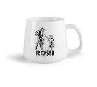 DEBINGY Frutta in ceramica Tazza in ceramica Padre Figlio Motocross Vita Familiare Motociclismo Vita da Papà Vita da Bambini （14oz/400ml） per uomo e donna