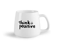 DEBINGY Frutta in ceramica Tazza in ceramica per casa e ufficio Citazioni famose, citazioni ispiratrici, lettere （14oz/400ml） e adatte al microonde