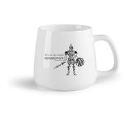 DEBINGY Frutta in ceramica Tazza in ceramica Scritture cristiane Indossare l'armatura completa di Dio Versetti della Bibbia per ragazzi （14oz/400ml） per espresso
