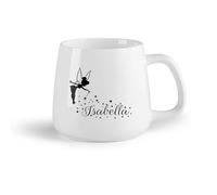 DEBINGY Frutta in ceramica Tazza, tazza da caffè/tè Cameretta per bambina magica della piccola principessa （14oz/400ml） Ottimo per casa, ufficio, bar, idee regalo