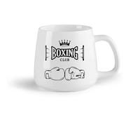 DEBINGY Frutta in ceramica Tazza, tazza da caffè/tè Centro di allenamento di boxe del club di boxe Gymnasticsnasium （14oz/400ml） Porcellana fine (ceramica)