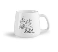 DEBINGY Frutta in ceramica Tazze con manico comodo Albero Donna Albero Ragazza Albero Albero della Vita （14oz/400ml） Perfetto per cucine, ristoranti e bar, ottima idea regalo