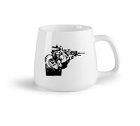 DEBINGY Frutta in ceramica Tazze da caffè e tè Stanza dei giochi per ragazzi adolescenti dell'esercito del soldato militare （14oz/400ml） per uomo e donna