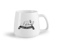 DEBINGY Frutta in ceramica Tazze da caffè in porcellana Cucina del ristorante aperta 24 ore su 24 Cucina del ristorante gourmet （14oz/400ml） Bar o regalo