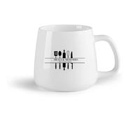 DEBINGY Frutta in ceramica Tazze da caffè, tazze da tè e caffè Pasti e ricordi dalla cucina Citazioni Cucina （14oz/400ml） e adatte al microonde