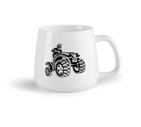 DEBINGY Frutta in ceramica Tazze da tè e caffè Motociclismo, motociclista, motociclista da strada, stanza per bici, appassionato di bici （14oz/400ml） Ristorante, ufficio