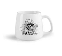 DEBINGY Frutta in ceramica Tazze e tazzine alla moda Soldato Cecchino Guerra Arma Sala Giochi Pistola Militare Esercito （14oz/400ml） per casa e ufficio