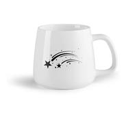 DEBINGY Frutta in ceramica Tazze grandi da tè, caffè e cioccolata calda Bambini stella cadente （14oz/400ml） Caffè, tè, latte macchiato, latte, cacao, succhi di frutta e altre bevande calde