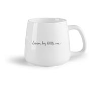 DEBINGY Frutta in ceramica Tazze in porcellana I sogni, grandi e piccoli, sono una cosa sola. Citazioni motivazionali e ispiratrici per bambini. （14oz/400ml） per casa e ufficio