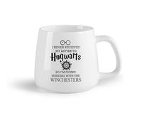 DEBINGY Frutta in ceramica Tazze in porcellana Non ho mai ricevuto la mia lettera Citazioni malvagie di Power Potter Vita （14oz/400ml） per uomo e donna