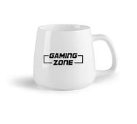 DEBINGY Frutta in ceramica Tazze per casa e ufficio Citazioni dei giocatori di Game Zone Videogiochi Arcade Game Zone （14oz/400ml） per espresso, set da tè