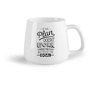 DEBINGY Tazze da caffè con manici grandi per uomo e donna Se il piano （14oz/400ml） Il regalo ideale per la colazione, matrimoni, compleanni, regali per donne, festa del papà, mamma, ragazze, ragazzi