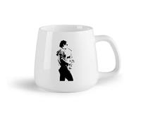 DEBINGY Tazze grandi per bevande calde Musicisti che suonano jazz （14oz/400ml） Il regalo ideale per la colazione, matrimoni, compleanni, regali per donne, festa del papà, mamma, ragazze, ragazzi