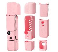 DEBMALE Osmo Pocket 3 Funda de Silicona - Funda Protectora para Lente de Cámara Resistente a Arañazos Compatible con dji Osmo Pocket 3 Creator Combo Accesorios (Rosado)
