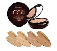 Deborah Cc - Base de maquillaje multifunción 8 en 15, color ámbar, 150 g