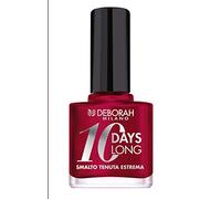 Deborah Esmalte 10 Days Long N.897 Fire Heart, duración hasta 10 días sin retoques ni lámpara UV, para uñas nutridas y luminosas