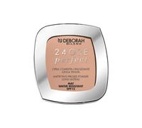Deborah Milano Compacto Polvo 24 Horas Perfect SPF 15, N4 Beige, Textura Ultrafina, Matificante, Calmante y Regenerador para Piel Sensible, 9 g