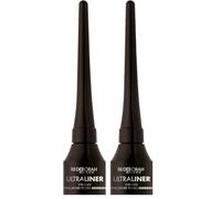Deborah Milano Delineador de ojos Ultraliner, Negro (Paquete de 2)