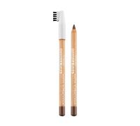 Deborah Milano - Lápiz de cejas fórmula pura, 02 Medium Brown, lápiz de alta tolerancia con cepillo de larga duración, vegano, da un acabado natural, 1,2 g