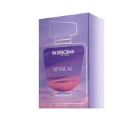 Deborah Milano Sensual - Eau de Toilette para mujer, aroma de ámbar y flor, 100 ml