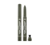 Deborah Milano - Sombra de ojos color Power Waterproof, 24 horas, color verde militar N.13, sombra de ojos con palo de alta resistencia