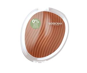 Deborah Milano - Tierra compacta Fórmula pura con ingredientes naturales, 04 Light Beige, acabado deslizante y modulable, esculpe la cara y da una piel naturalmente bronceada, 11 gr