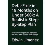 Debt-Free in 18 Months on Under $60k: A Realistic Step-By-Step Plan: For anyone earning $30,000-$60,000 a year who’s ready to finally finish the fight.