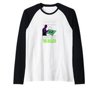 Debugging Is Being The Detective Programmer Code Camiseta Manga Raglan