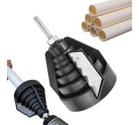 Deburring Chamfer Tool - Handheld Manual Beveling Scraper 20-63mm, Metal Chamfering Tool Pvc Pipe Trimmer for Acrylic Tile Cutting Construction Metalworking Home | Brake Line Flaring Prep Steel