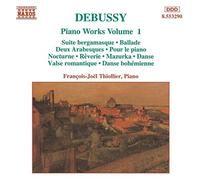 Debussy, C. – Obras para piano, vol. 1 – NAXOS
