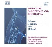 Debussy, C. - Oeuvres pour saxophone & orchestre