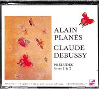DEBUSSY CLAUDE . COMPLETE WORKS PRELUDE N°1 2 PLANES Alain ; piano Steinway