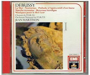Debussy: Complete Orchestral Works, Vol. 1 - La Mer / Nocturnes / Prelude / Marche Ecossaise / Berceuse Heroique / Musiques pour le Roi Lear