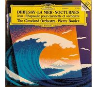 Debussy: La Mer / Nocturnes / Jeux / Rhapsodie pour Clarinette et Orchestre (1995) Audio CD