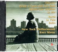 Debussy: Prelude to the Afternoon of a Faun; Rhapsody for Orch. & Saxophone; La Mer / Ravel: La valse; Bolero Live Edition (1997) Audio CD