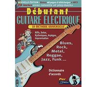 DÉBUTANT GUITARE ÉLECTRIQUE LIVRE + CD