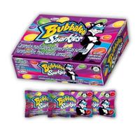 DECA EXPERTS - BUBBALOO SPARKIES caramelos masticables - Caja por 20 unidades - 500 gr - 17.6 Onzas - sabores surtidos. Caramelos masticables BUBBALOO SPARKIES - Caja de 20 unidades - sabores surtidos