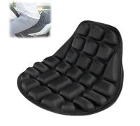 DECAIK Cojín de Asiento de Motocicleta para Harley Davidson Forty Eight, Cojín Transpirable Que Absorbe Los Impactos, Cojín Antideslizante para Asiento de Motocicleta